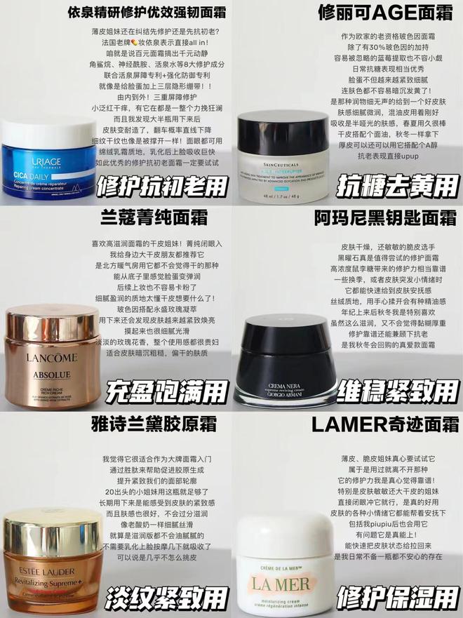 选什么面霜这6款大牌面霜抗老修护都适合j9九游会登录对于30岁熟龄肌肤来说(图4)