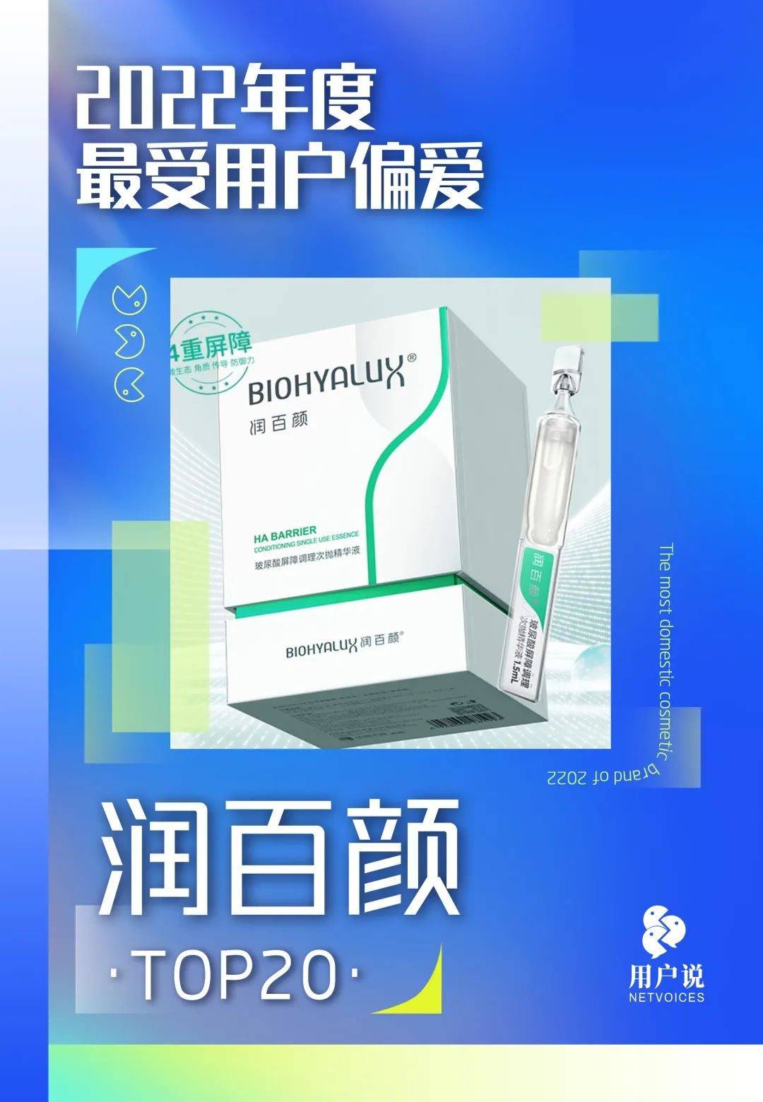 TOP3！2022年度最受用户偏爱国妆榜j9国际站登录完美日记、珀莱雅、自然堂(图24)